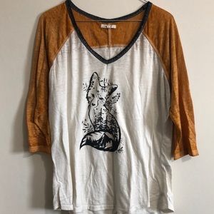 Women’s Maurice’s 3/4 length top